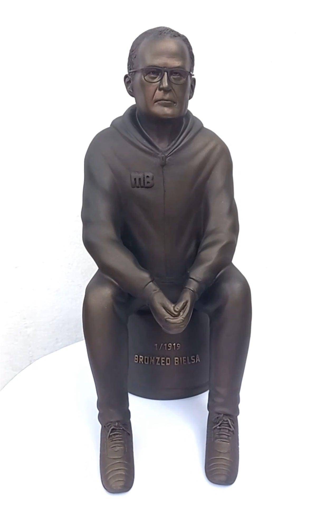 Bronzed Bielsa Sculpture