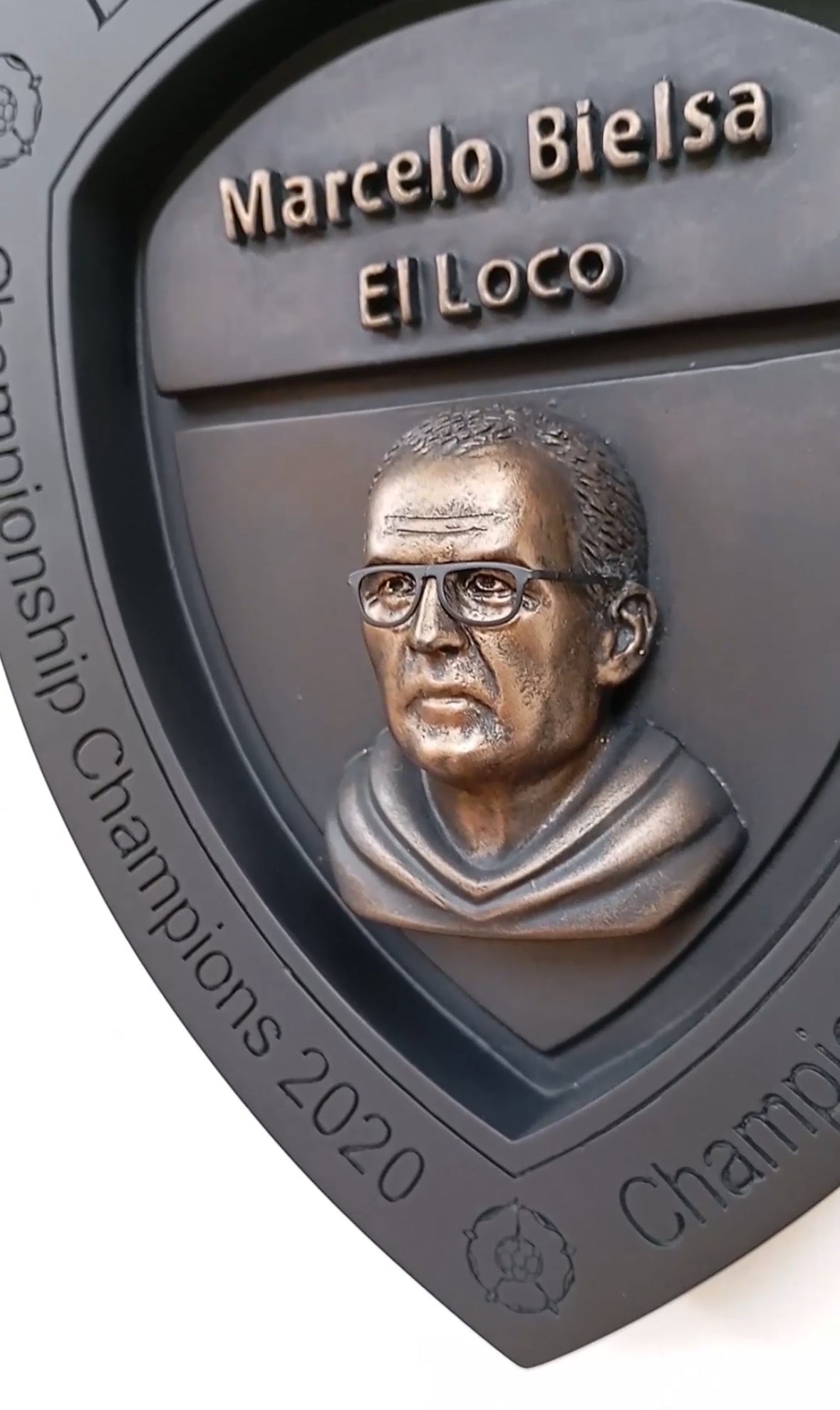 Marcelo Bielsa 2020 Champions Sculpture Shield