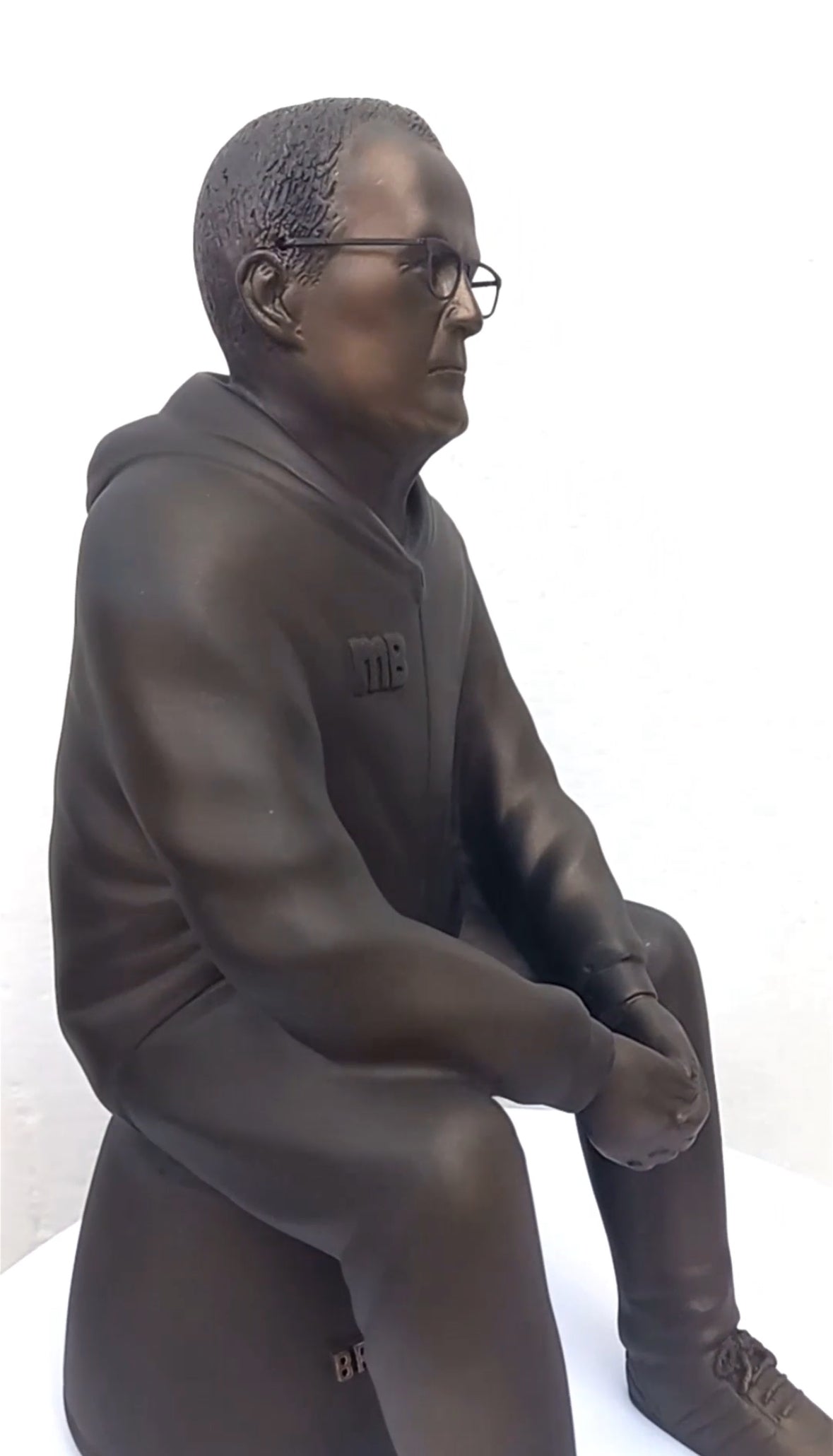 Bronzed Bielsa Sculpture