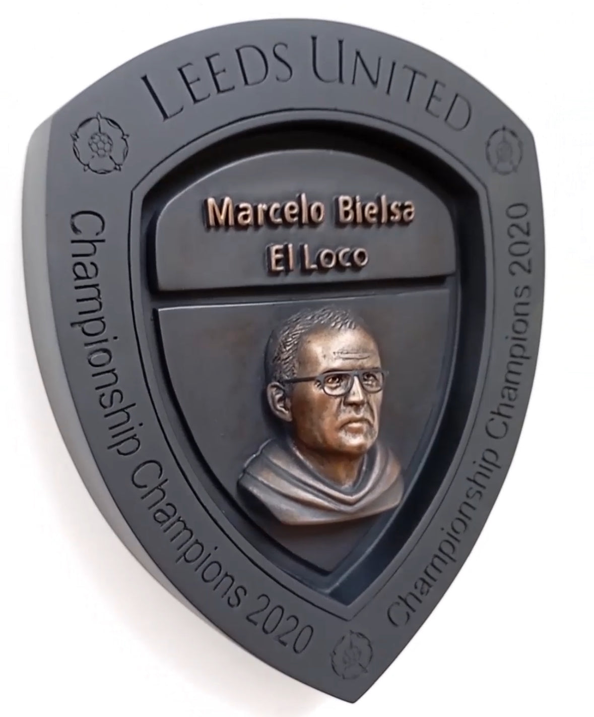 Marcelo Bielsa 2020 Champions Sculpture Shield