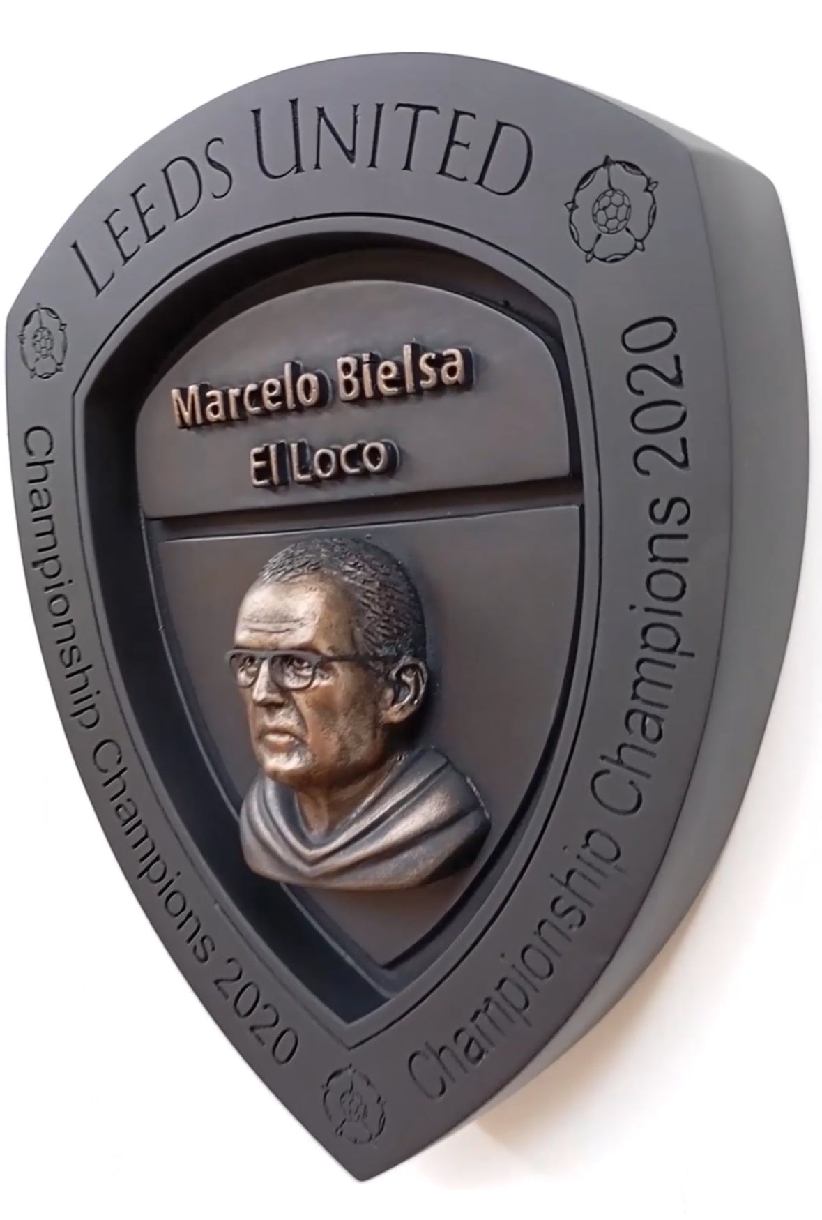Marcelo Bielsa 2020 Champions Sculpture Shield