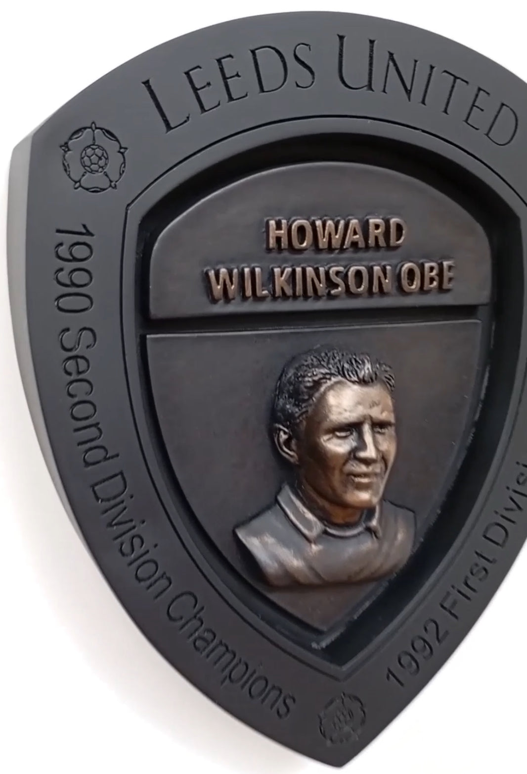 Howard Wilkinson Champions 1990-1992 Sculpture Shield
