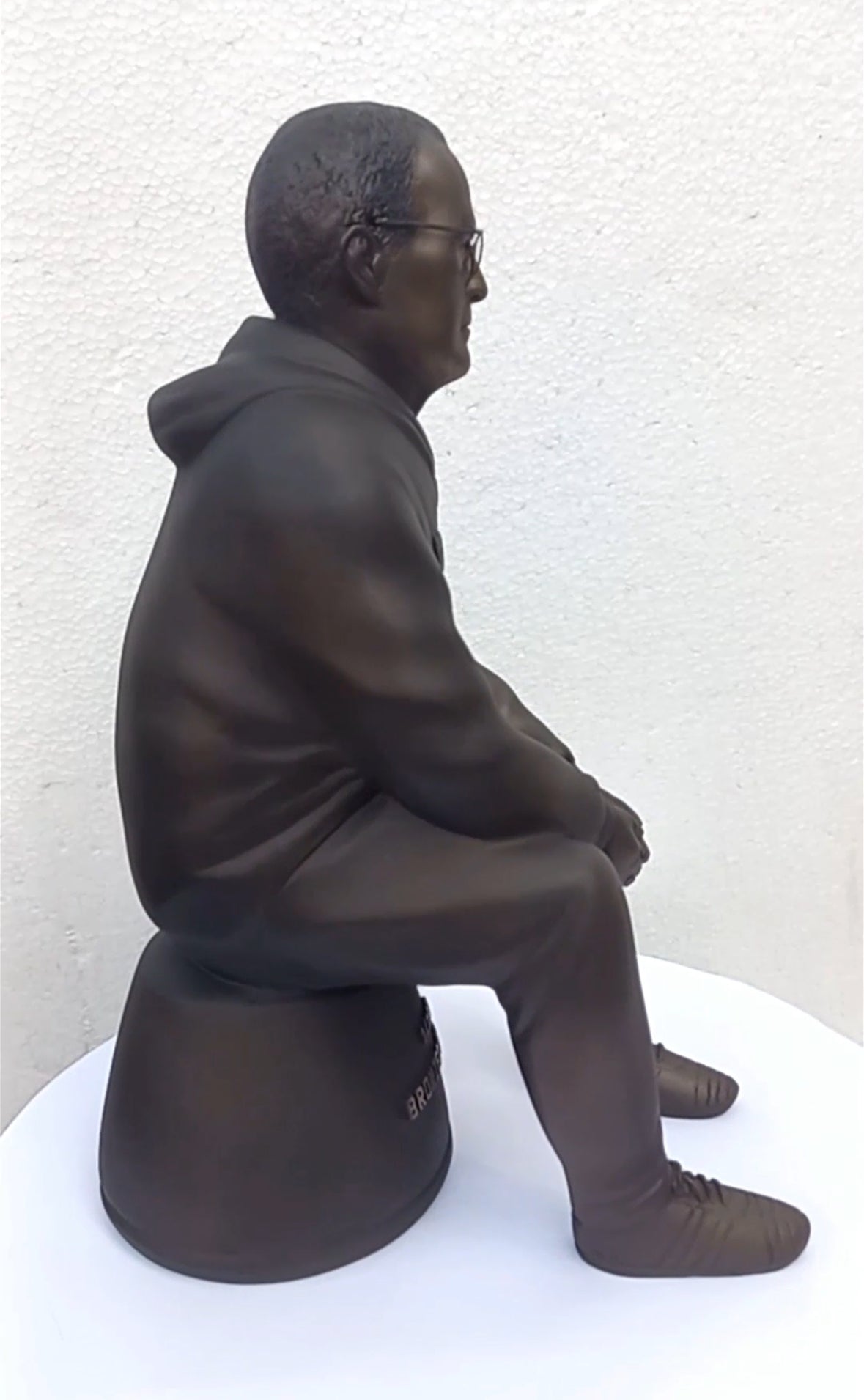 Bronzed Bielsa Sculpture