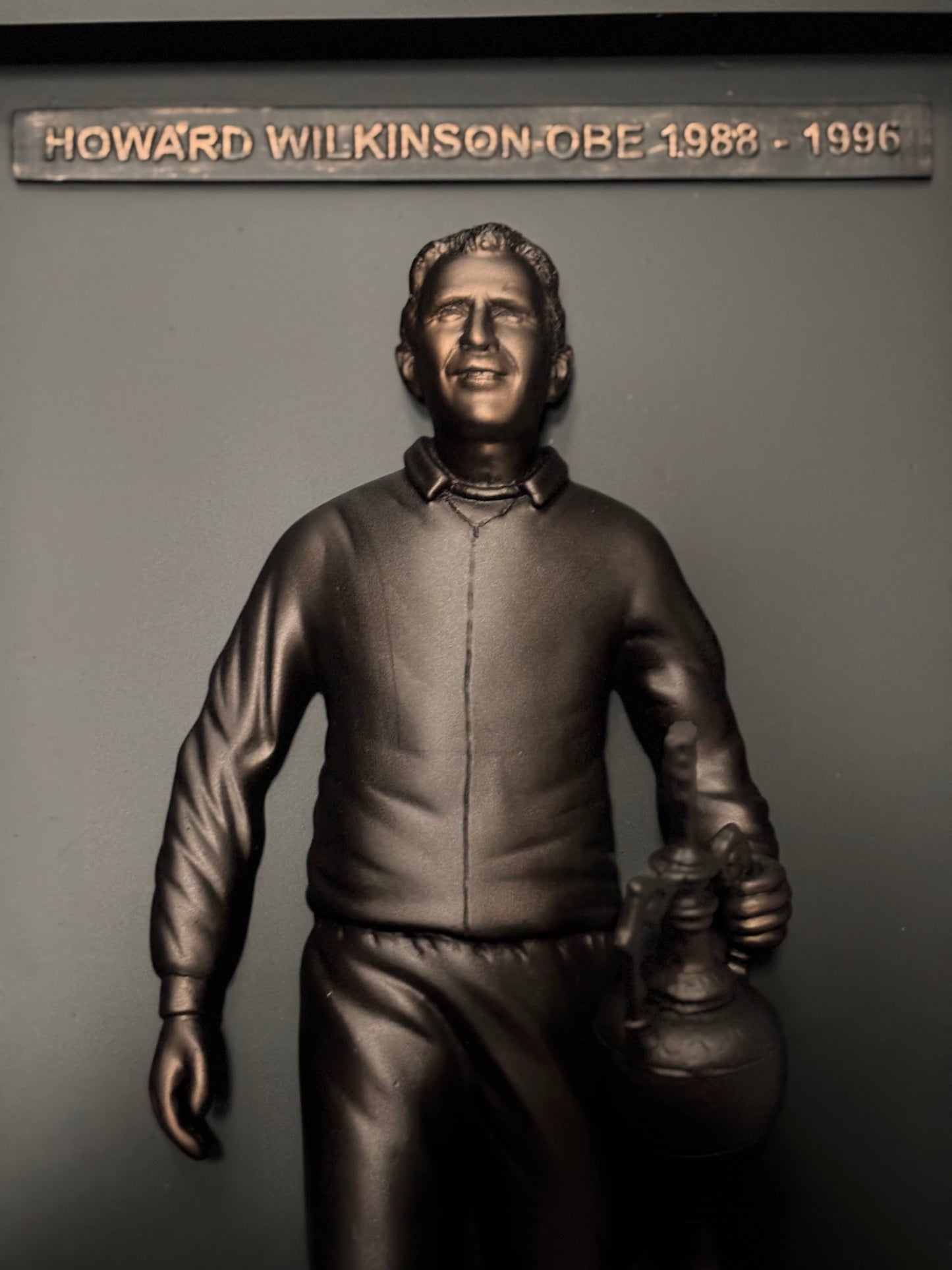 Howard Wilkinson Champions Wall Sculpture
