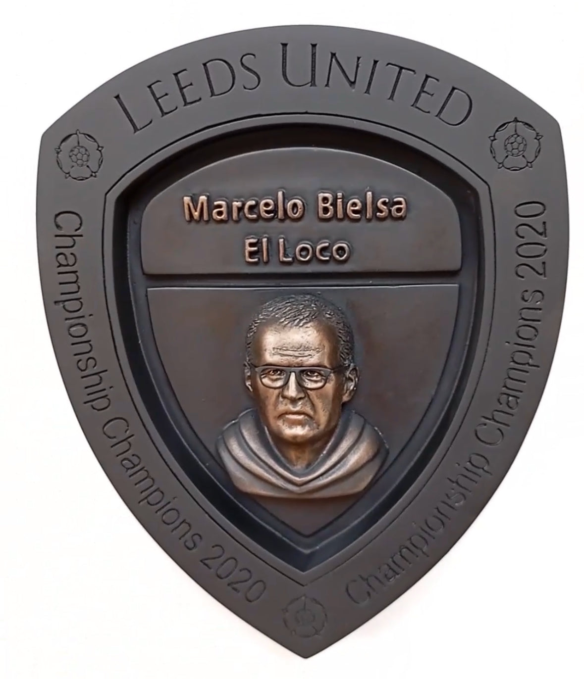 Marcelo Bielsa 2020 Champions Sculpture Shield