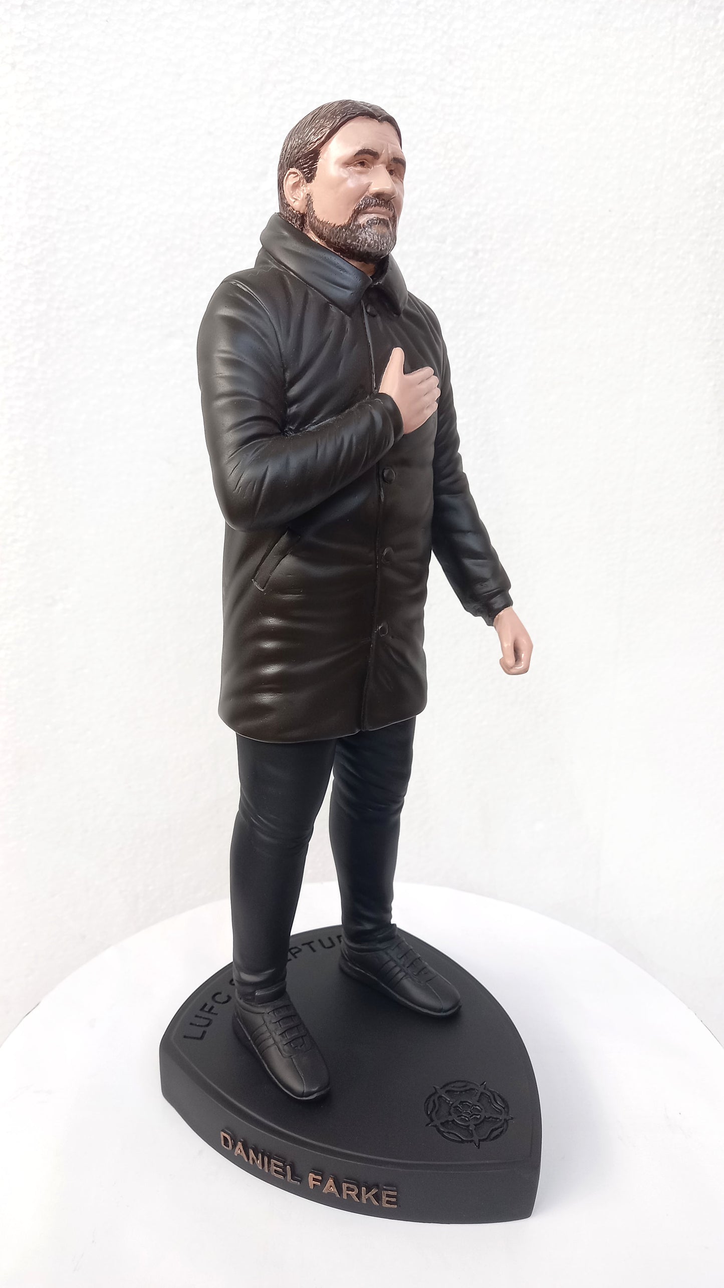 Daniel Farke LUFC Sculpture