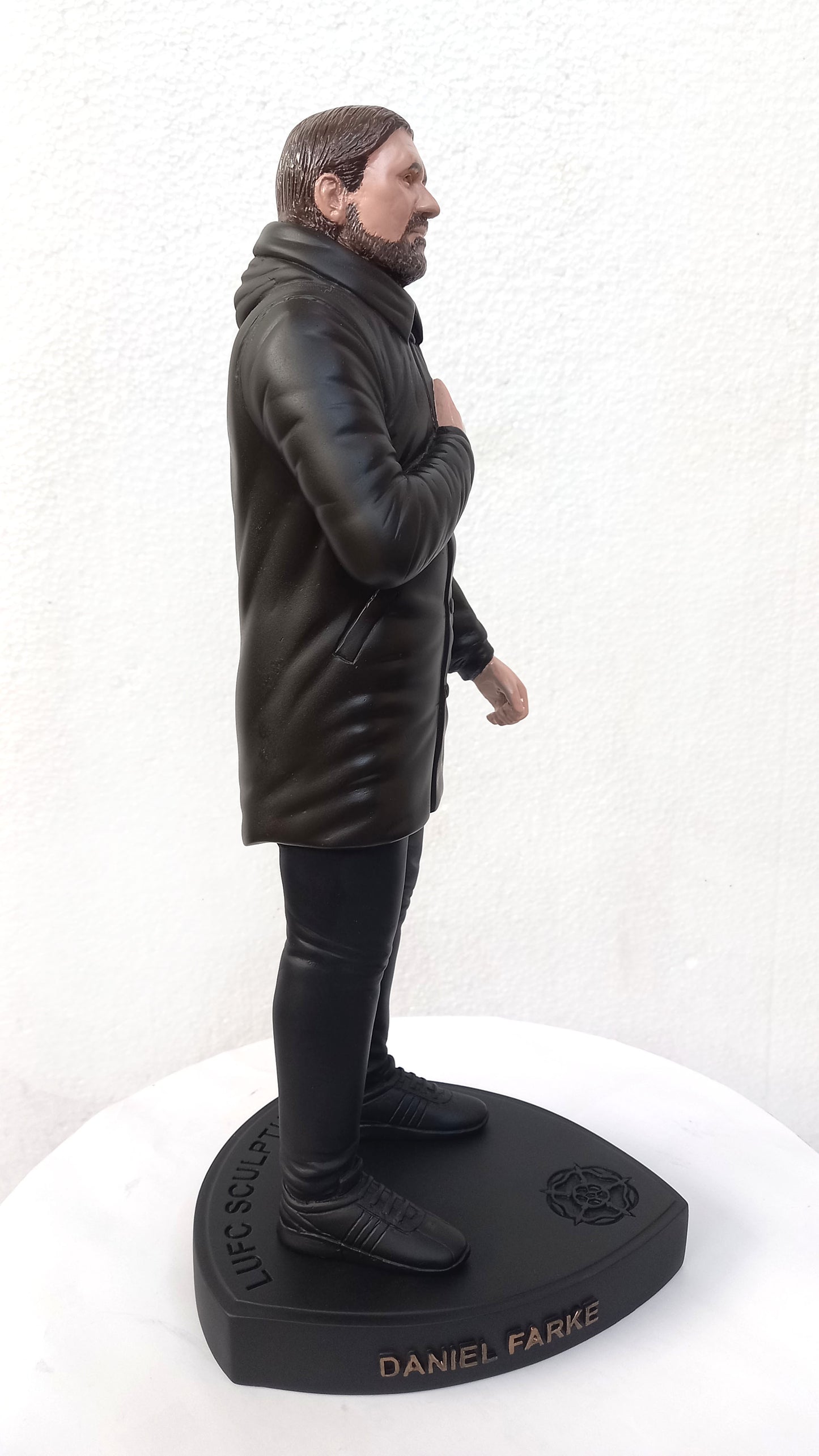 Daniel Farke LUFC Sculpture