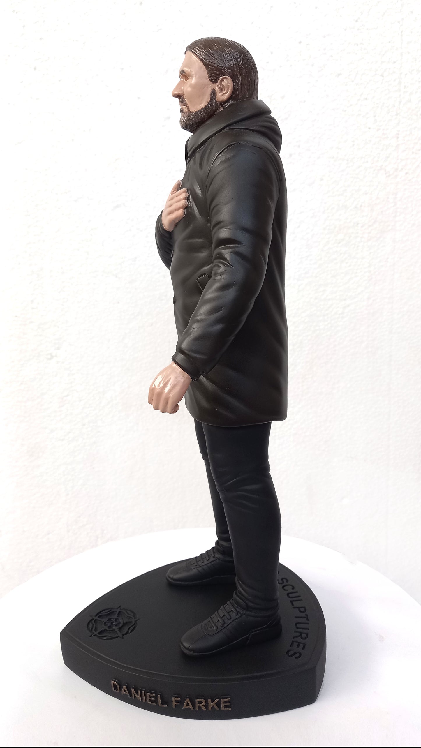 Daniel Farke LUFC Sculpture