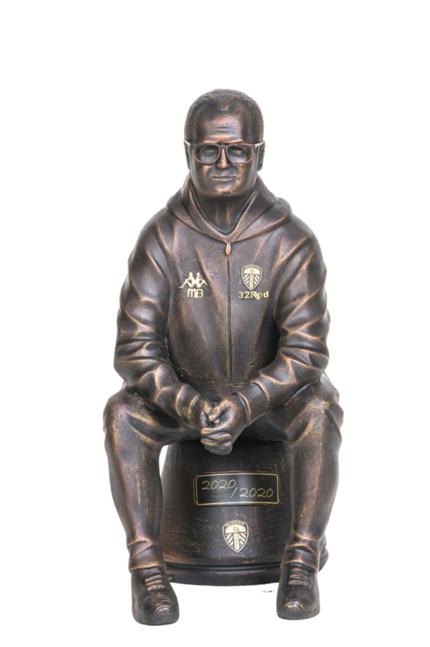 King of the North LUFC Marcelo Bielsa Sculpture