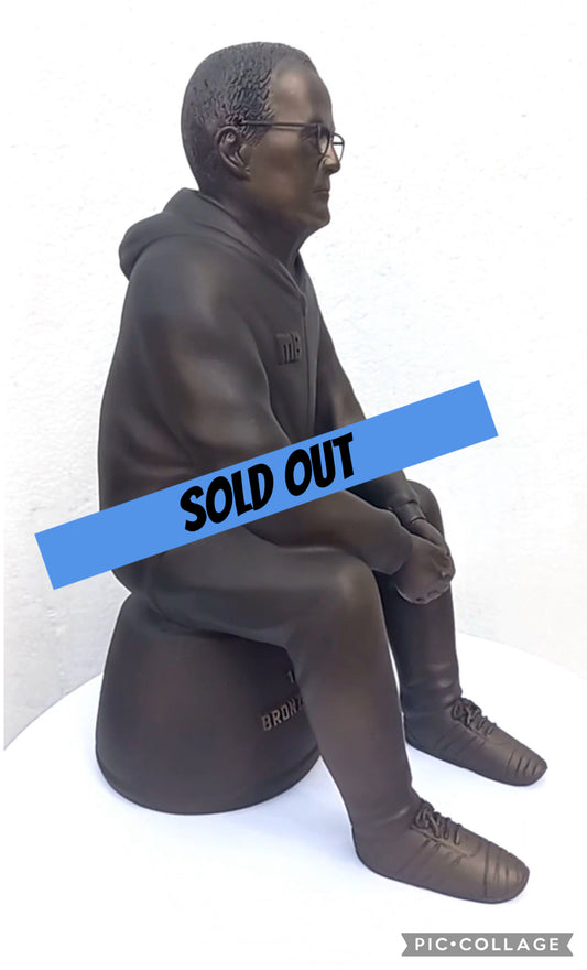 Bronzed Bielsa Sculpture