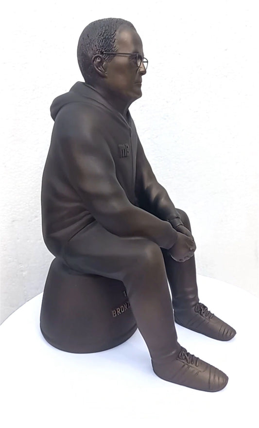 Bronzed Bielsa Sculpture