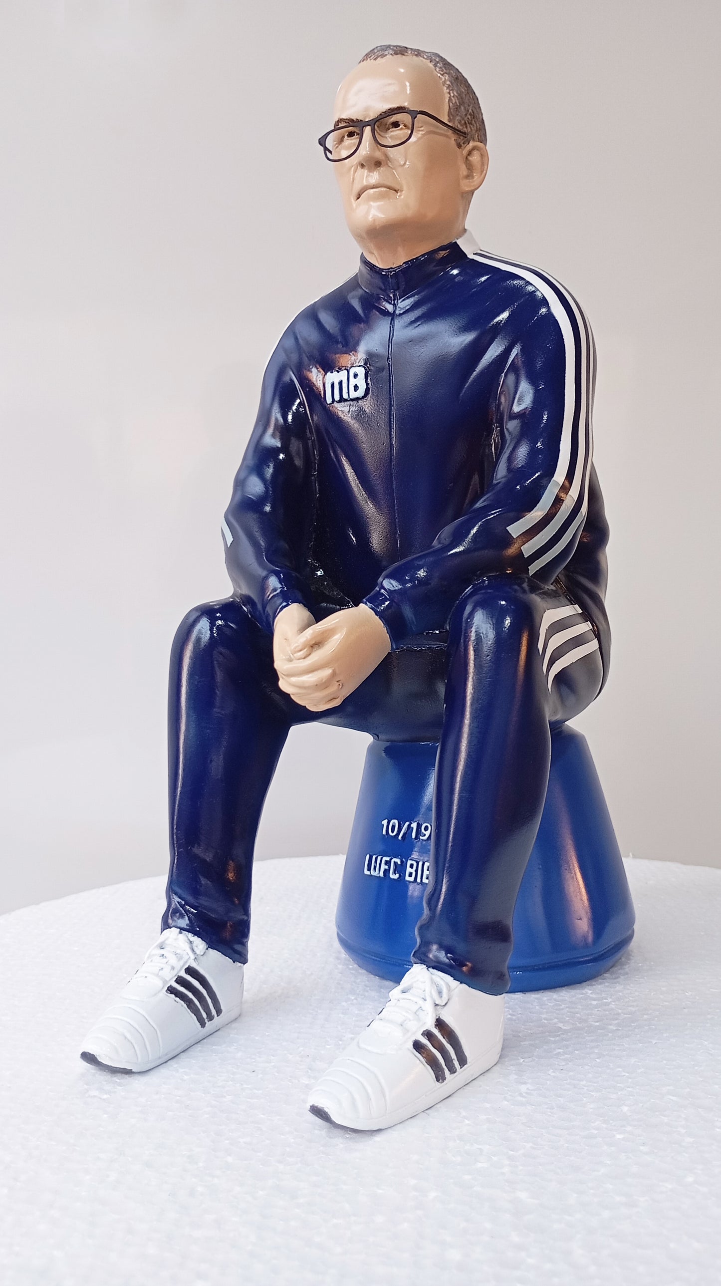 LUFC Bielsa Sculpture