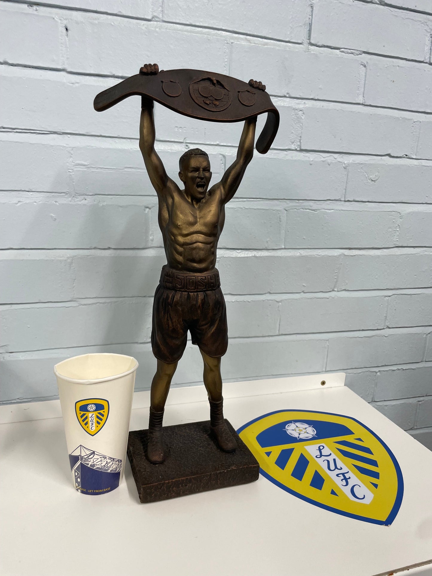 Josh Warrington Damage Repair Sculpture