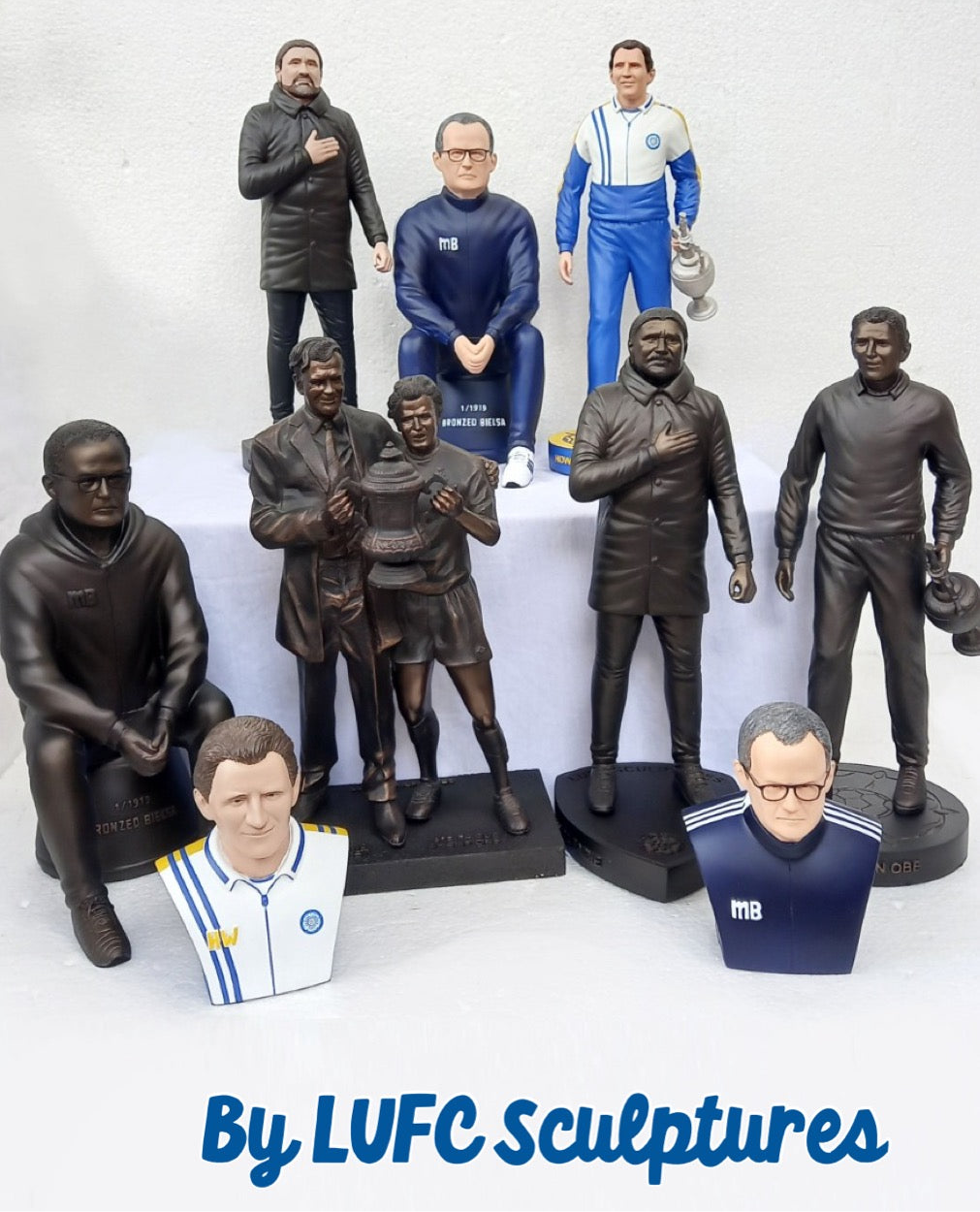 LUFC Bielsa Sculpture