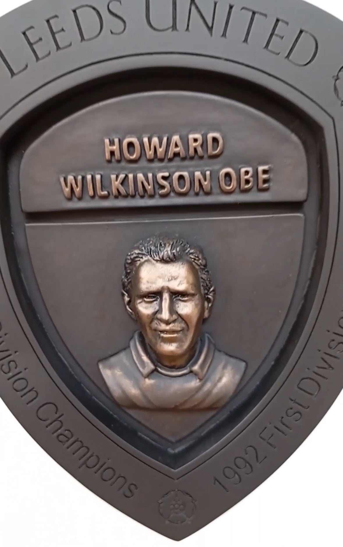 Howard Wilkinson Champions 1990-1992 Sculpture Shield Pre Order