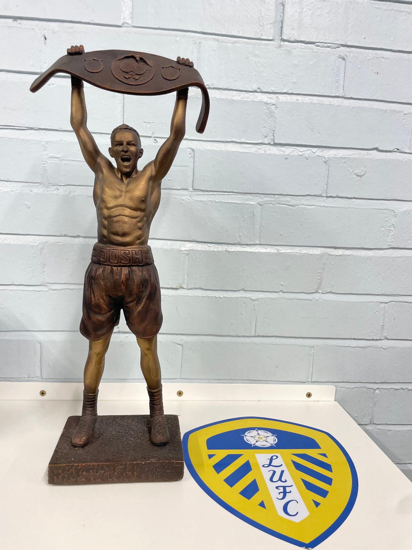 Josh Warrington Damage Repair Sculpture