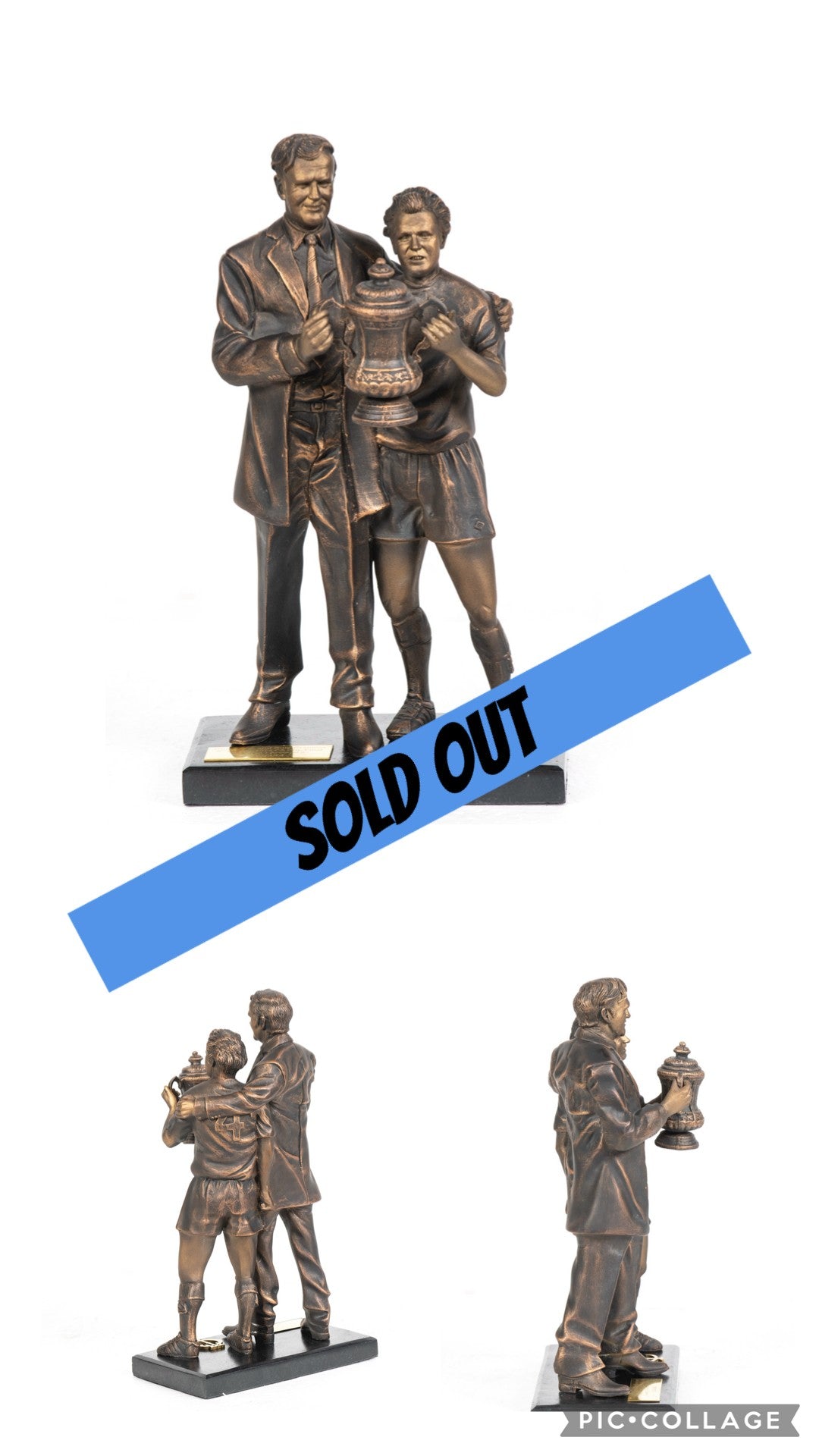 Don Revie & Billy Bremner Sculpture