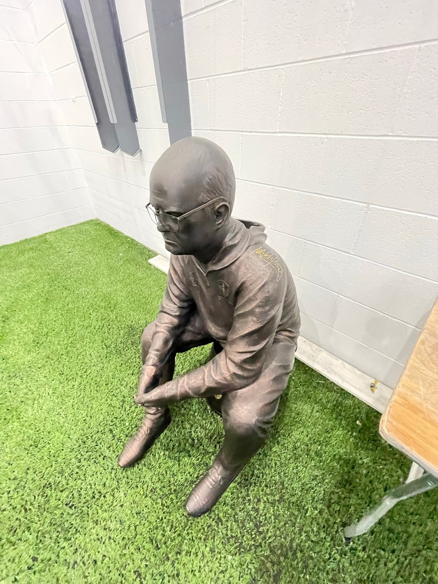 MARCELO BIELSA ARTIST PROOF ORIGINAL KING OF THE NORTH LUFC SCULPTURE STATUE SIGNED SAMPLE